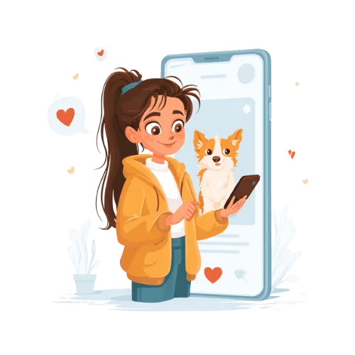 Create dog profile on PairMyPet